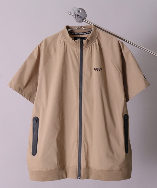 【美品】FR2 GOLF ブルゾン ジャケット ベージュ　M メンズ　ゴルフ 美品】FR2 GOLF ブルゾン ジャケット ベージュ M メンズ ゴルフ