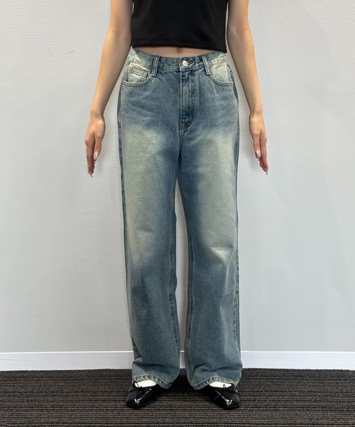 3.3 Field Trip （3.3フィールドトリップ）の「3.3 Field Trip／エセンシャルデニムパンツ（デニムパンツ・レディース・ブルー・SMALL/MEDIUM）」の7枚目の写真