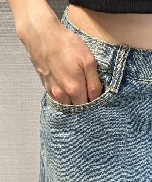 3.3 Field Trip （3.3フィールドトリップ）の「3.3 Field Trip／エセンシャルデニムパンツ（デニムパンツ・レディース・ブルー・SMALL/MEDIUM）」の15枚目の写真