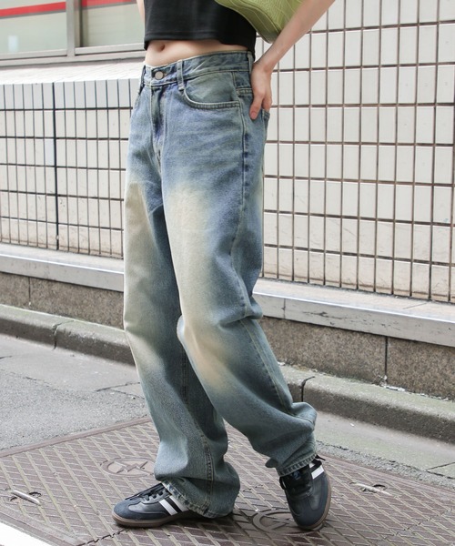 3.3 Field Trip （3.3フィールドトリップ）の「3.3 Field Trip／エセンシャルデニムパンツ（デニムパンツ・レディース・ブルー・SMALL/MEDIUM）」の21枚目の写真