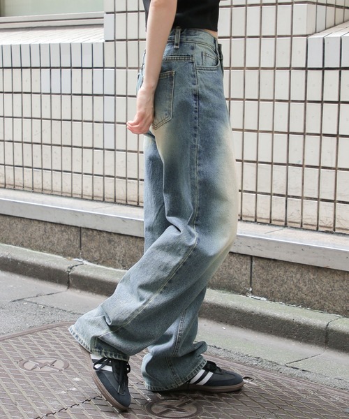 3.3 Field Trip （3.3フィールドトリップ）の「3.3 Field Trip／エセンシャルデニムパンツ（デニムパンツ・レディース・ブルー・SMALL/MEDIUM）」の22枚目の写真