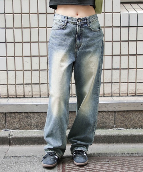 3.3 Field Trip （3.3フィールドトリップ）の「3.3 Field Trip／エセンシャルデニムパンツ（デニムパンツ・レディース・ブルー・SMALL/MEDIUM）」の20枚目の写真