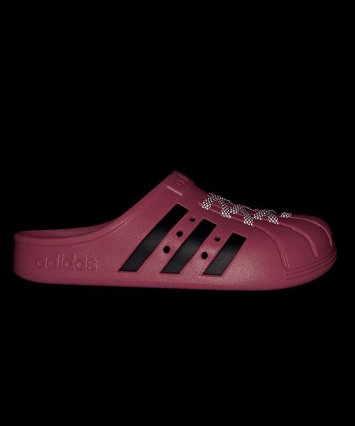 adidas/アディダス サンダル メンズ レディース ADILETTE CLOG LACE U アディレッタ クロッグ レース アウトドア シューレース（サンダル）｜adidas（アディダス）