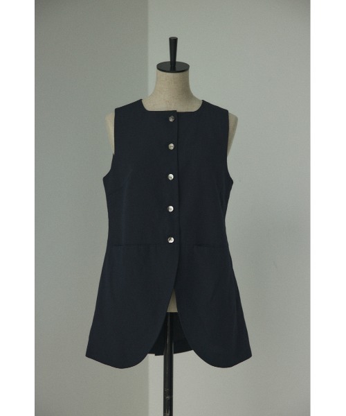 「BLACK BY MOUSSY」 ベスト FREE ブラウン レディース MOUSSY | MESH ニットベスト (ニット ) |SHEL'TTER WEBSTORE