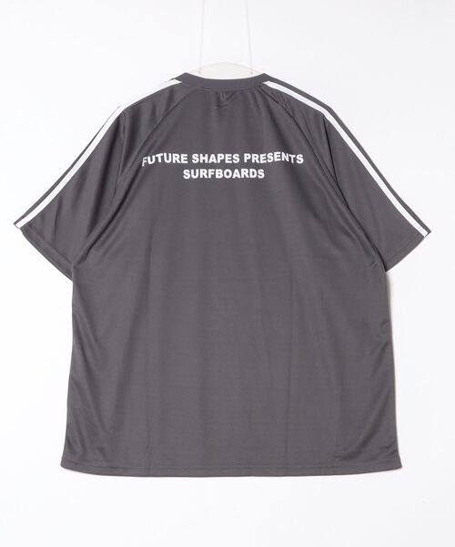 FUNALIVE（ファンアライブ）の「NEVドライメッシュBIGTシャツ（Tシャツ/カットソー・メンズ・オレンジ/イエロー/パープル/ネイビー/チャコール/ブラック・M/L/XL）」の7枚目の写真