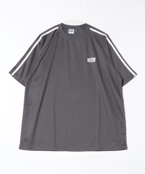 FUNALIVE（ファンアライブ）の「NEVドライメッシュBIGTシャツ（Tシャツ/カットソー・メンズ・オレンジ/イエロー/パープル/ネイビー/チャコール/ブラック・M/L/XL）」の13枚目の写真