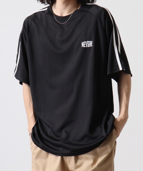 FUNALIVE（ファンアライブ）の「NEVドライメッシュBIGTシャツ（Tシャツ/カットソー・メンズ・オレンジ/イエロー/パープル/ネイビー/チャコール/ブラック・M/L/XL）」の19枚目の写真