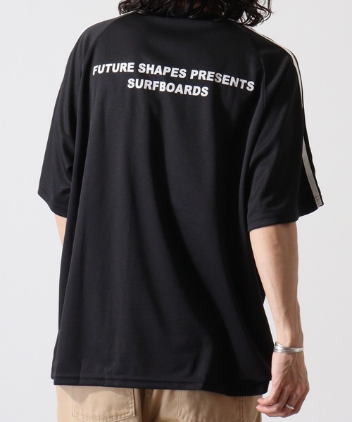 FUNALIVE（ファンアライブ）の「NEVドライメッシュBIGTシャツ（Tシャツ/カットソー・メンズ・オレンジ/イエロー/パープル/ネイビー/チャコール/ブラック・M/L/XL）」の21枚目の写真