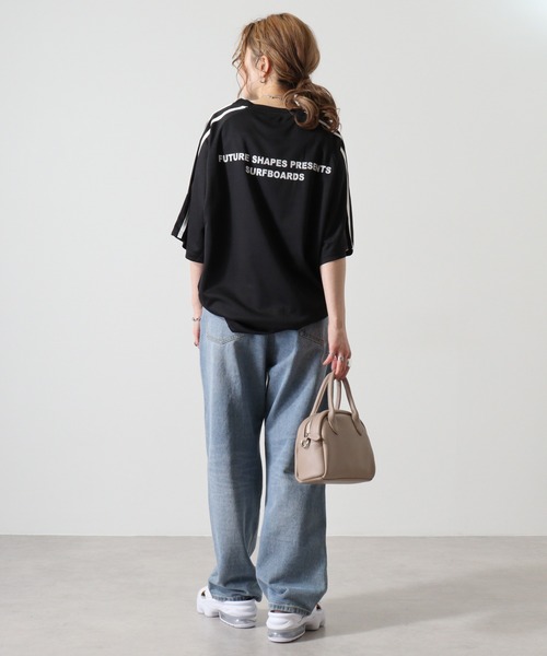 FUNALIVE（ファンアライブ）の「NEVドライメッシュBIGTシャツ（Tシャツ/カットソー・メンズ・オレンジ/イエロー/パープル/ネイビー/チャコール/ブラック・M/L/XL）」の18枚目の写真
