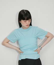 【サステナブル】2wayベアトップTee