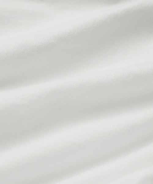 ADAM ET ROPE'（アダムエロペ）の「【サステナブル】2wayベアトップTee（Tシャツ/カットソー・レディース・ブラック/サックスブルー/ホワイト・FREE）」の8枚目の写真