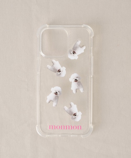 BIRTHDAY BAR（バースデイバー）の「monmon iPhoneケース WEB限定品（スマホケース/カバー・レディース・ホワイト/ブラウン・iPhone 7/8/SE(第2/第3世代)/iPhone 12 mini/iPhone 12 Pro/iPhone 13 mini/iPhone 13 Pro/iPhone 14）」の16枚目の写真