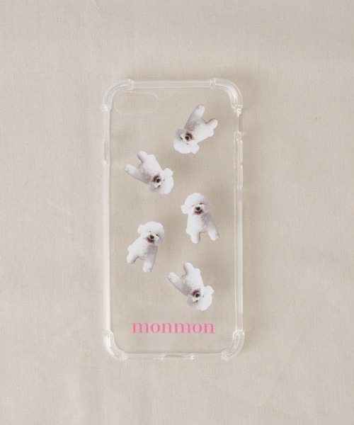 BIRTHDAY BAR（バースデイバー）の「monmon iPhoneケース WEB限定品（スマホケース/カバー・レディース・ホワイト/ブラウン・iPhone 7/8/SE(第2/第3世代)/iPhone 12 mini/iPhone 12 Pro/iPhone 13 mini/iPhone 13 Pro/iPhone 14）」の15枚目の写真