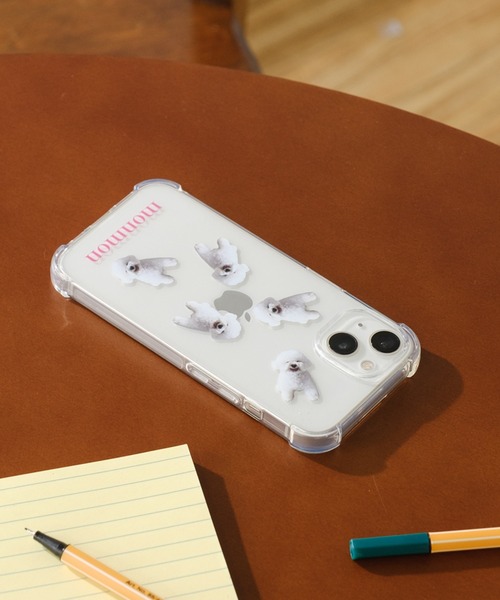 BIRTHDAY BAR（バースデイバー）の「monmon iPhoneケース WEB限定品（スマホケース/カバー・レディース・ホワイト/ブラウン・iPhone 7/8/SE(第2/第3世代)/iPhone 12 mini/iPhone 12 Pro/iPhone 13 mini/iPhone 13 Pro/iPhone 14）」の13枚目の写真