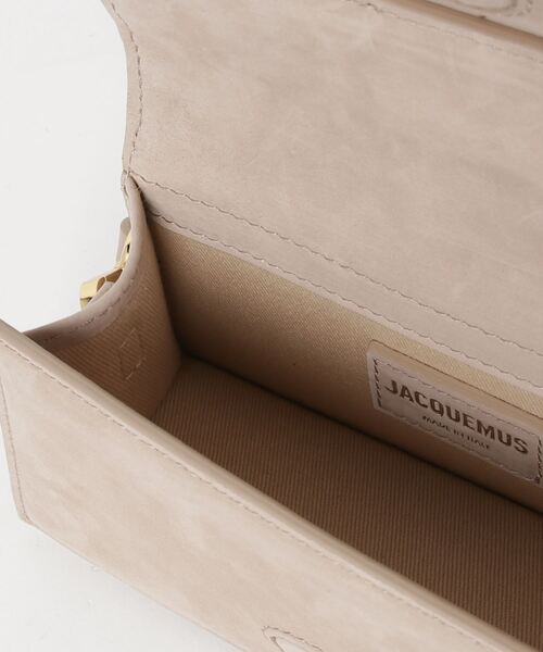 JACQUEMUS(ジャックムス)の「JACQUEMUS Le Bambino ジャックムス バンビーノ 2WAY ヌバックレザー ミニショルダーバッグ(ショルダーバッグ・レディース・ホワイト・FREE)」の11枚目の写真