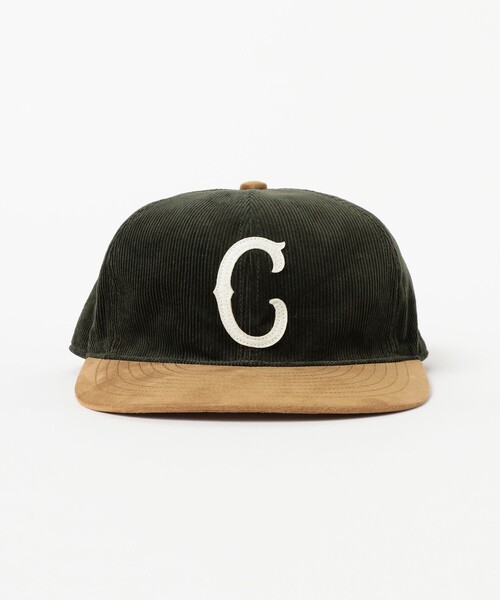CHARI&CO（チャリアンドコー）の「CHARI&CO / HEAVY CORDUROY 6PANEL CAP（キャップ・メンズ・グリーン・ONE SIZE）」の2枚目の写真