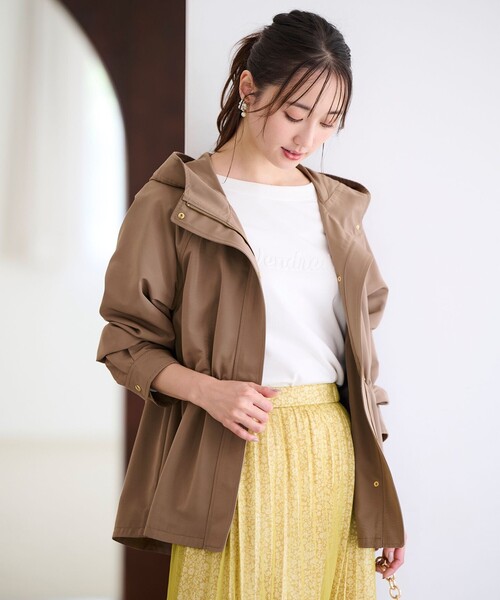 ANY SIS（エニィスィス）の「【撥水・UVカット】フーディショート