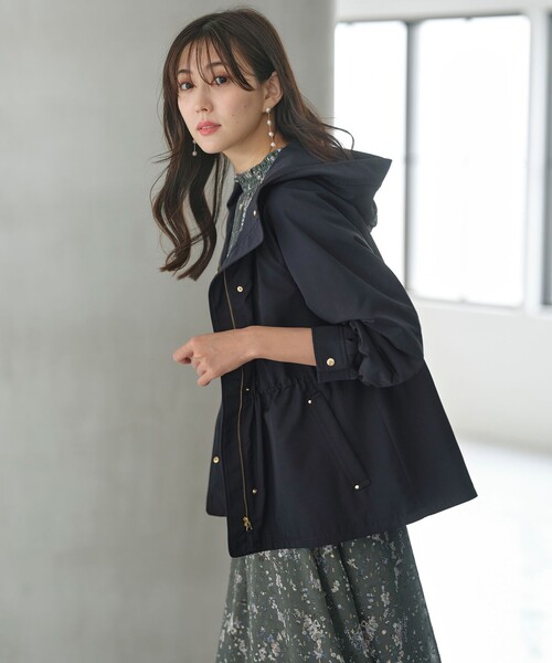 ANY SIS（エニィスィス）の「【撥水・UVカット】フーディショート