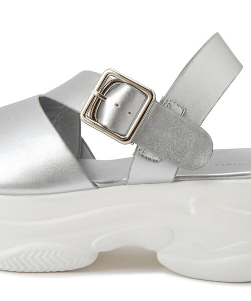 FREE'S MART（フリーズマート）の「スポーツサンダル（サンダル・レディース・シルバー/ブラック・SMALL/MEDIUM）」の8枚目の写真