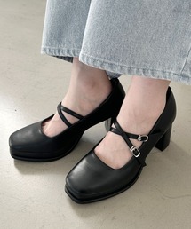 Heather | Wベルトストームパンプス　133256(パンプス)