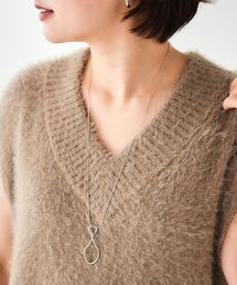 le.coeur blanc | 変形メタルトップネックレス(ネックレス)