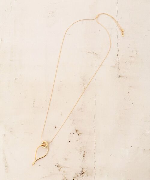 le.coeur blanc（ルクールブラン）の「変形メタルトップネックレス（ネックレス・レディース・シルバー/ゴールド・FREE）」の10枚目の写真