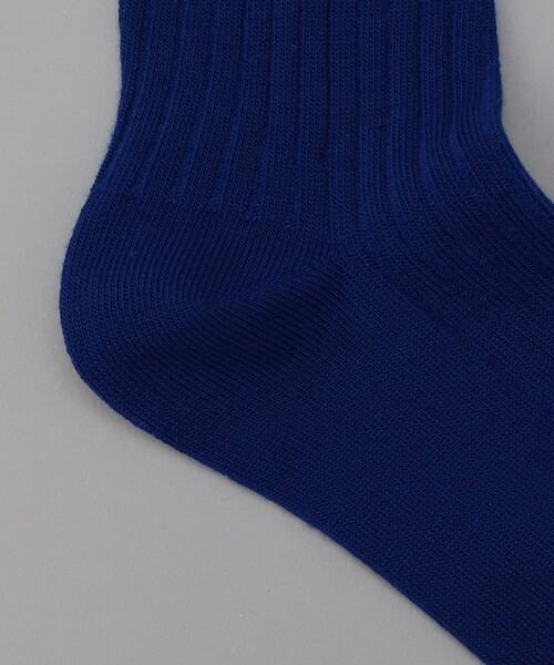 coen（コーエン）の「ロゴ刺繍ワイドリブソックス（ソックス/靴下・レディース・コバルトブルー/ピンク/その他1/オフホワイト/レッド・FREE）」の7枚目の写真