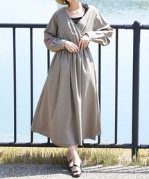 and it_（アンドイット）の「デイリーラッシュガードカシュクールワンピース（ラッシュガード）」