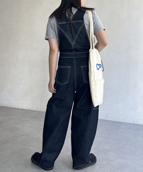 平織オーバーオール（つなぎ/オールインワン）｜Whim Gazette