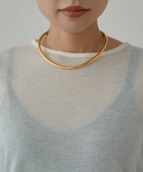 LOUNGEDRESS（ラウンジドレス）の「シアーフライスロンT（Tシャツ/カットソー・レディース・オフホワイト/ブラック/イエロー・FREE）」の13枚目の写真