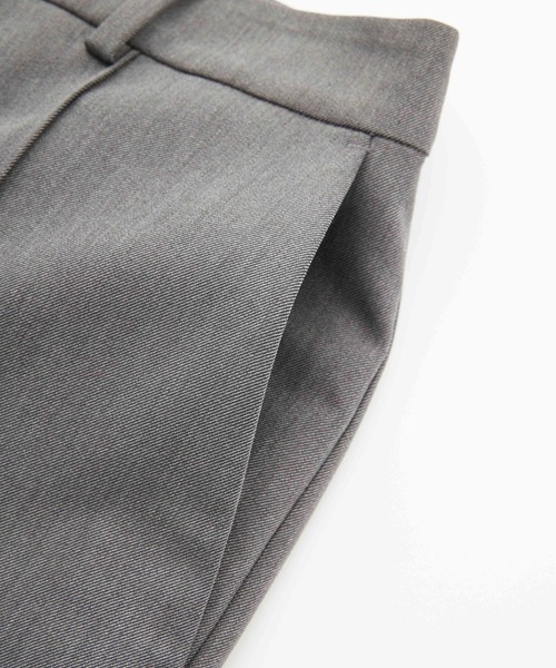 MILKFED.（ミルクフェド）の「HIGH WAIST PANTS（その他パンツ・レディース・ブラック/ライトパープル/アッシュ・M/S）」の9枚目の写真