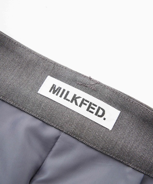 MILKFED.（ミルクフェド）の「HIGH WAIST PANTS（その他パンツ・レディース・ブラック/ライトパープル/アッシュ・M/S）」の10枚目の写真