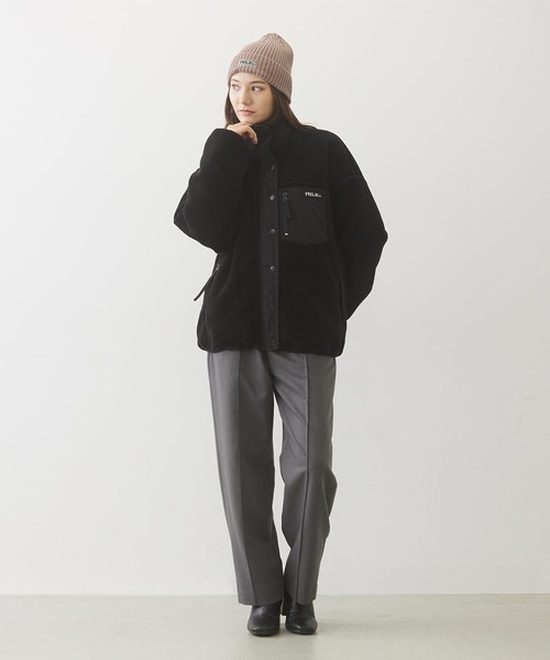 MILKFED.（ミルクフェド）の「HIGH WAIST PANTS（その他パンツ・レディース・ブラック/ライトパープル/アッシュ・M/S）」の20枚目の写真