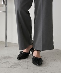 forksy.（フォルクシー）の「【forksy.】【オケージョン対応】ポインテッドトゥリボンパンプス（パンプス）」