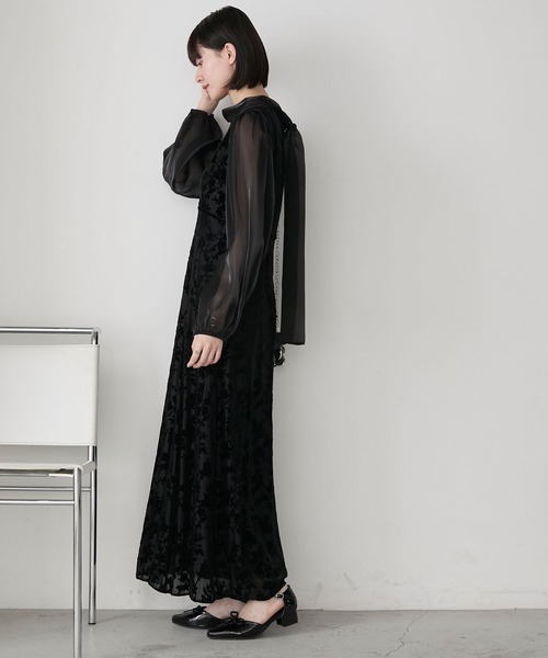 新品未使用 Offen　リボンポインテッドブラック　ブラックリボンパンプス pointed-RBON / BLACK | Offen