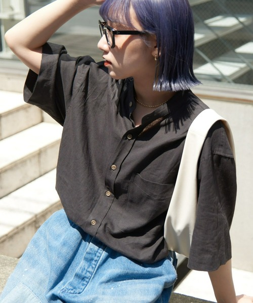 CIAOPANIC TYPY（チャオパニックティピー）の「半袖シャツ（シャツ/ブラウス・メンズ・オレンジ・MEDIUM）」の4枚目の写真