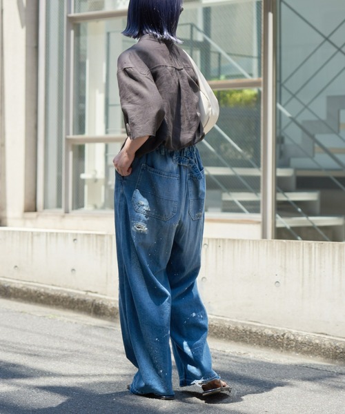 CIAOPANIC TYPY（チャオパニックティピー）の「半袖シャツ（シャツ/ブラウス・メンズ・オレンジ・MEDIUM）」の9枚目の写真