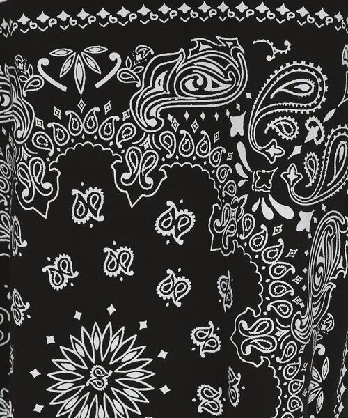 tk.TAKEO KIKUCHI(ティーケータケオキクチ)の「バンダナ キリカエTシャツ(Tシャツ/カットソー・メンズ・ブルー系その他/ブラック/ホワイト・02/03/04)」の11枚目の写真