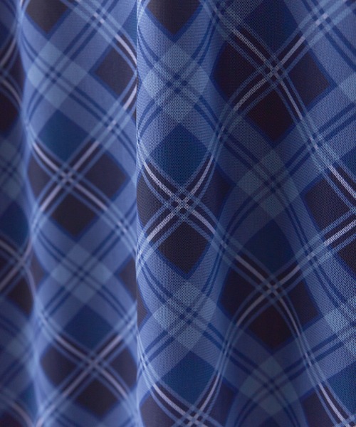 ROOPTOKYO(ループトウキョウ)の「チェックIラインロングスカート 2026年春夏(スカート・レディース・ネイビー・L/M)」の8枚目の写真