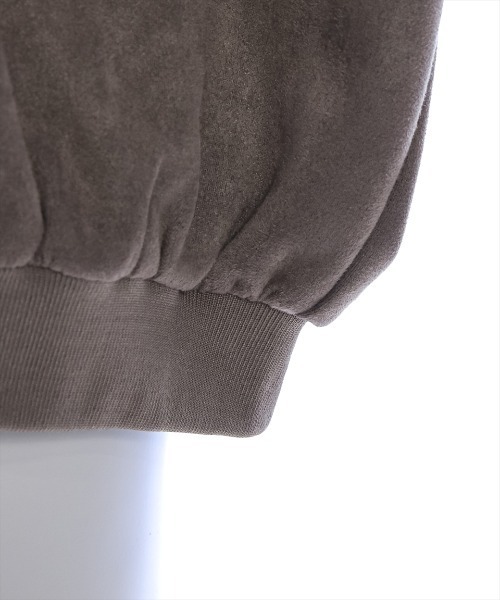 clear（クリア）の「ピーチブルゾン [カジュアルコーデに ゆったりシルエット]≪再入荷≫（ブルゾン・レディース・チャコールグレー/モカ・F）」の15枚目の写真