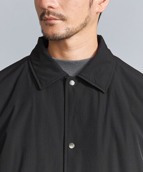 BEAUTY&YOUTH UNITED ARROWS（ビューティーアンドユースユナイテッドアローズ）の「【WEB限定 WARDROBE SMART】パデッド コーチジャケット（ブルゾン・メンズ・ダークグレー/ブラック・S/M/L/XL）」の13枚目の写真