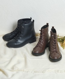 WA ORiental TRaffic | ■2024秋冬新作■ゴムレースアップショートブーツ/42401(ブーツ)