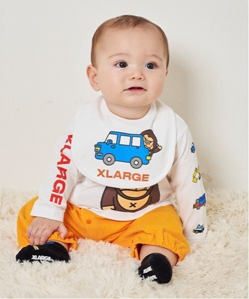 XLARGE KIDS（エクストララージキッズ）の「ファニーゴリラ&車2WAY 