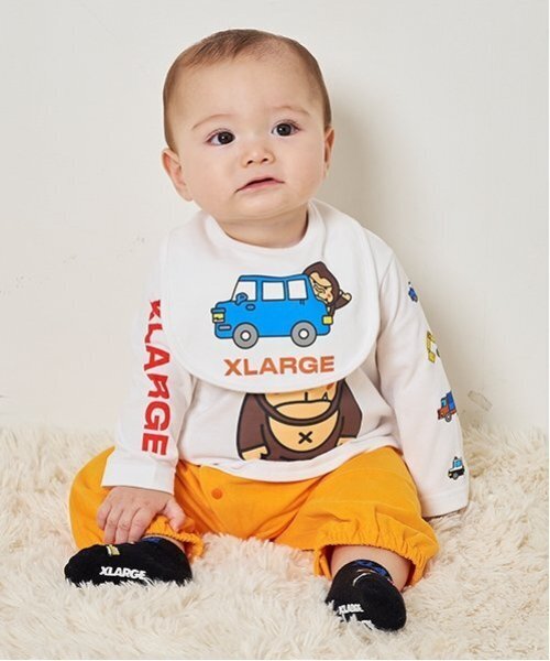 XLARGE KIDS（エクストララージキッズ）の「ファニーゴリラ&車2WAY
