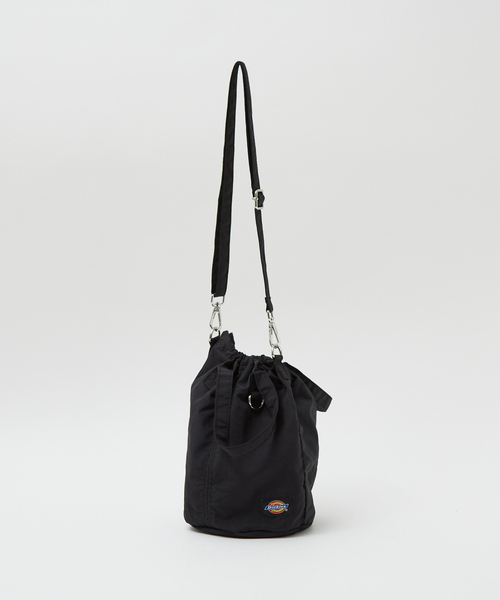 Dickies(ディッキーズ)の「【DICKIES/ディッキーズ】WORKERS NYLON DS SHOULDER BAG/ナイロンショルダーバッグ/巾着(バックパック/リュック・メンズ・ブラック/カーキ/ベージュ・フリー)」の5枚目の写真