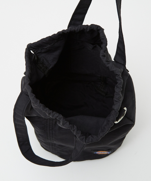 Dickies(ディッキーズ)の「【DICKIES/ディッキーズ】WORKERS NYLON DS SHOULDER BAG/ナイロンショルダーバッグ/巾着(バックパック/リュック・メンズ・ブラック/カーキ/ベージュ・フリー)」の10枚目の写真