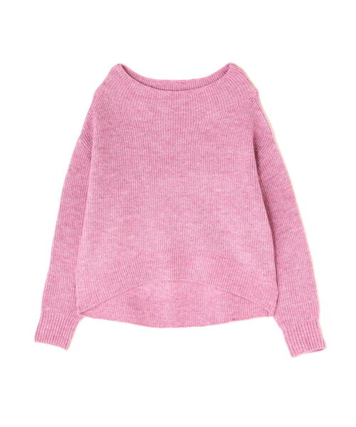 NATURAL BEAUTY BASIC（ナチュラルビューティーベーシック）の「◇オフショルラメオーバーニット（ニット/セーター・レディース・ベージュ/グレー/オフホワイト/ピンク・FREE）」の7枚目の写真