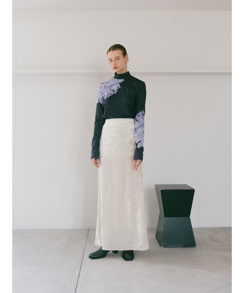 sahara（サハラ）の「Flower Graphic Top/フラワーグラフィック