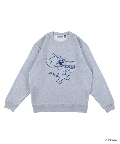 公式】トムとジェリー MLE＜TOM and JERRY＞ クルーネック