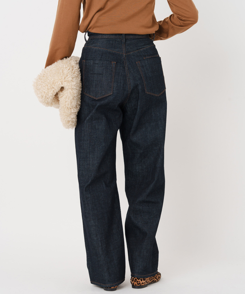 未使用品 YANUK IENA別注 ルーズストレート JOAN 26 OWI IENA（イエナ）の「YANUK/ヤヌーク 別注 JOAN OWI ルーズストレート